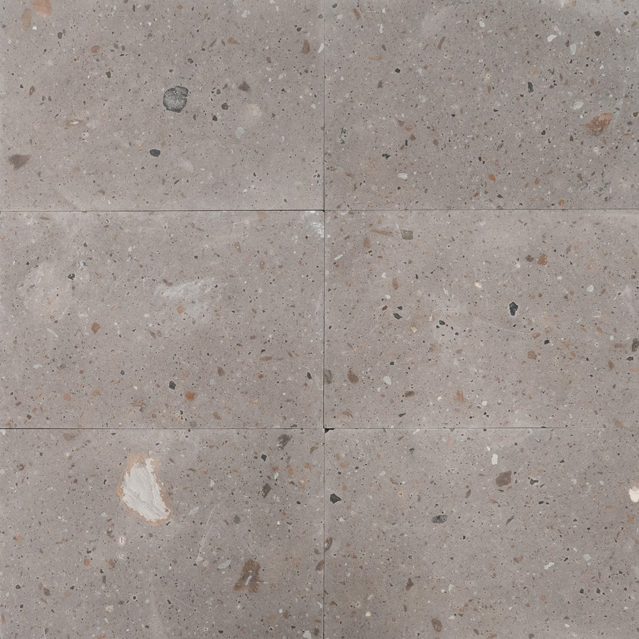 Pecan Adoquin Tile in Honed Finish - 16x24x3/4"