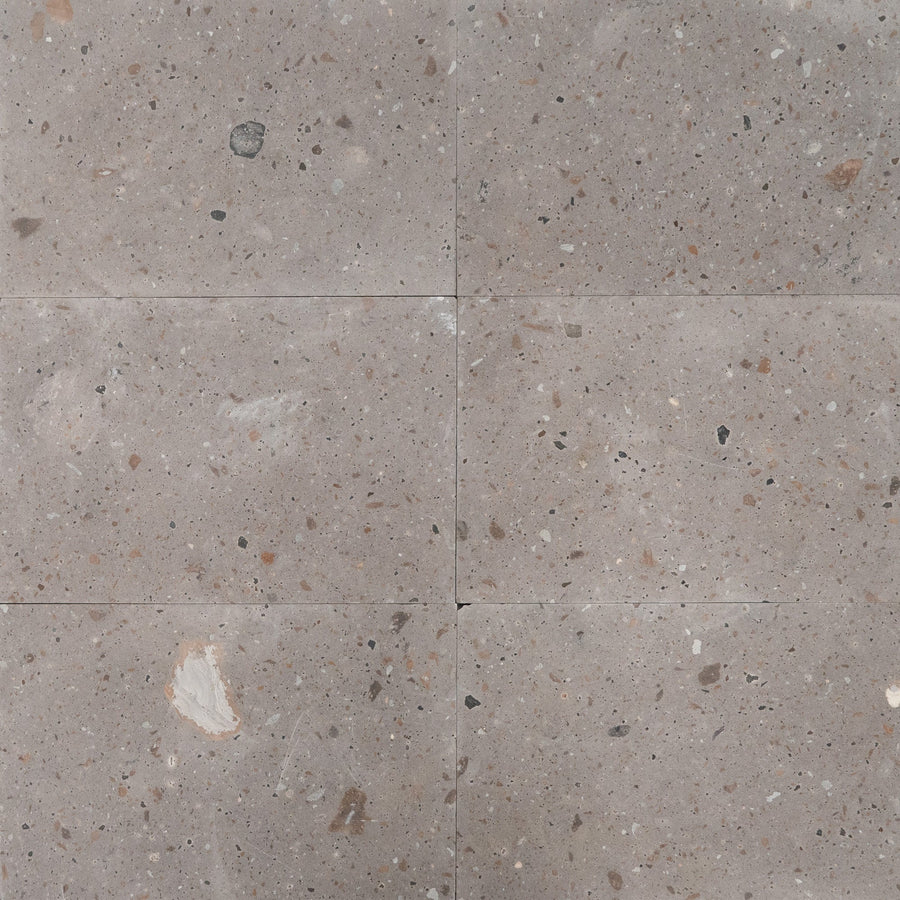 Pecan Adoquin Tile in Honed Finish - 12x18x3/4"