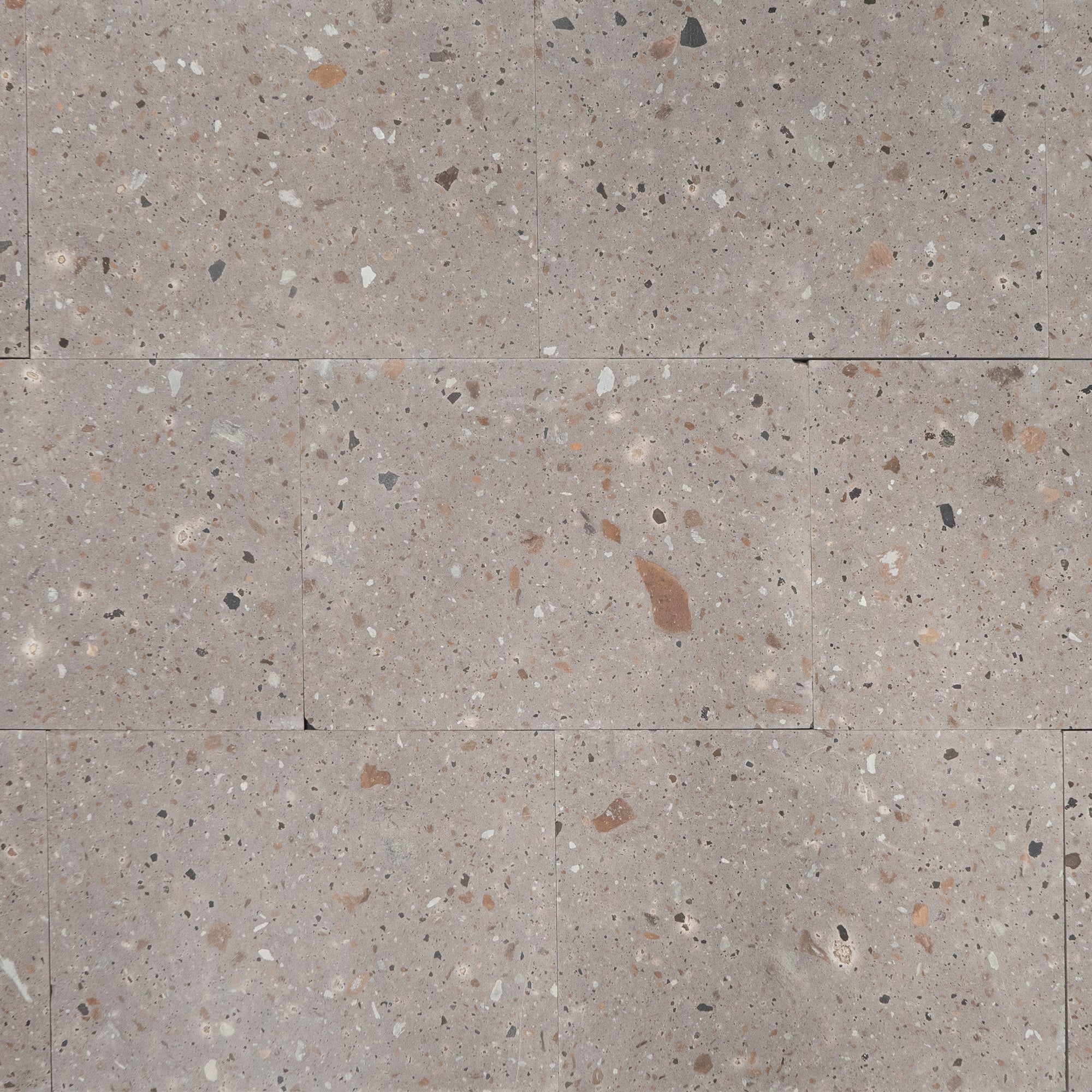 Pecan Adoquin Tile in Honed Finish - 16x24x3/4"