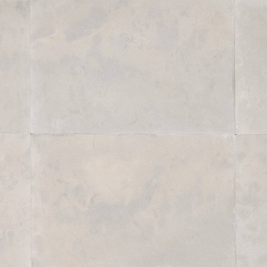 Avalon Gray Limestone Tile in Antico Finish - 18x36x1/2"