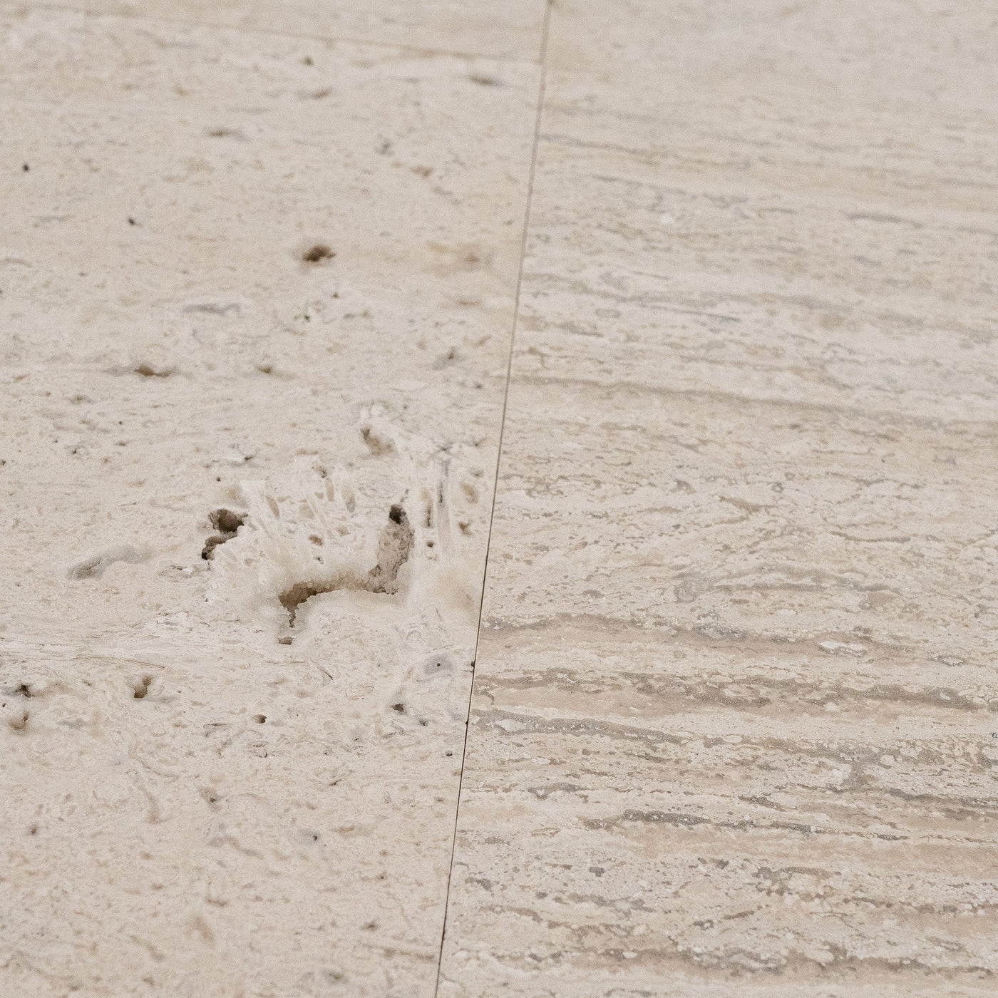 Vintage Vein Cut Travertine Tile in Honed Finish - 12x12x3/8"