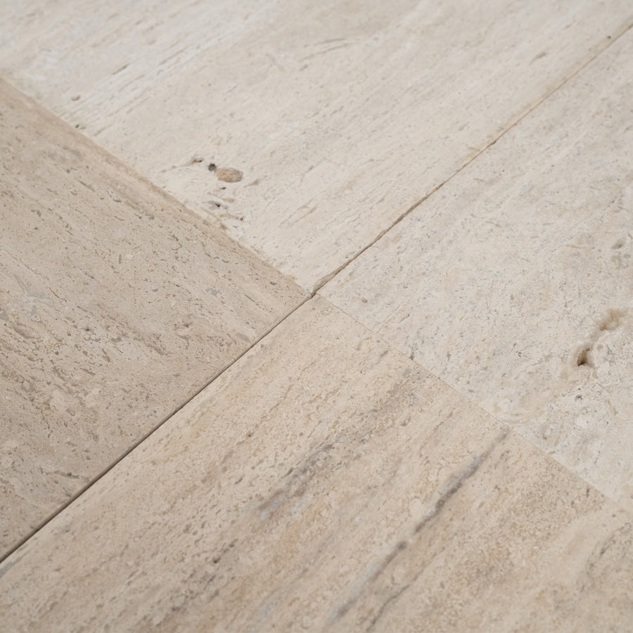 Vintage Vein Cut Travertine Tile in Honed Finish - 16x24x3/4