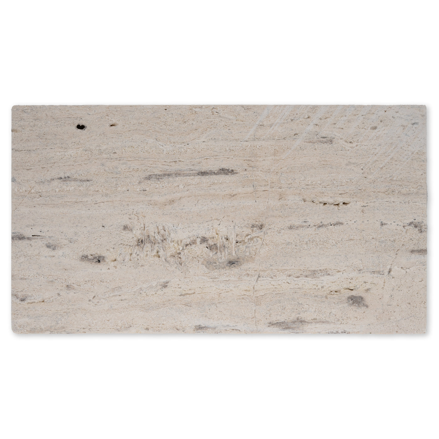 Vintage Vein Cut Travertine Tile in Honed Finish - 13x24x1/2"