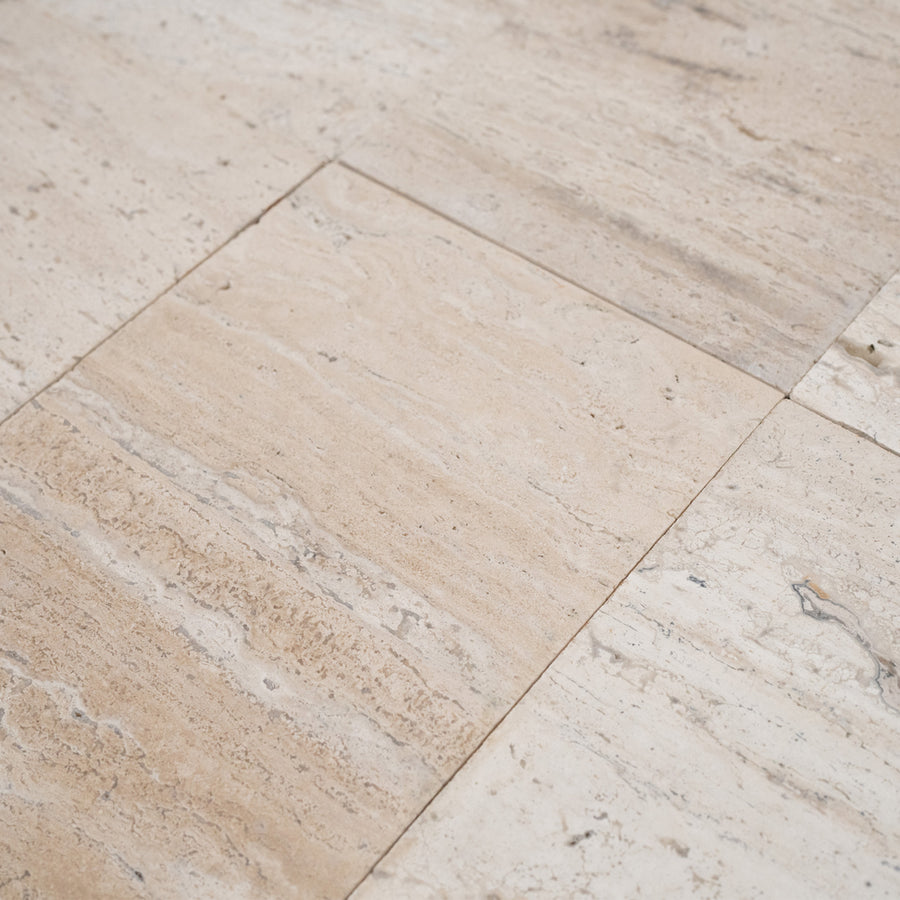 Vintage Vein Cut Travertine Tile in Honed Finish - 8x16x3/8